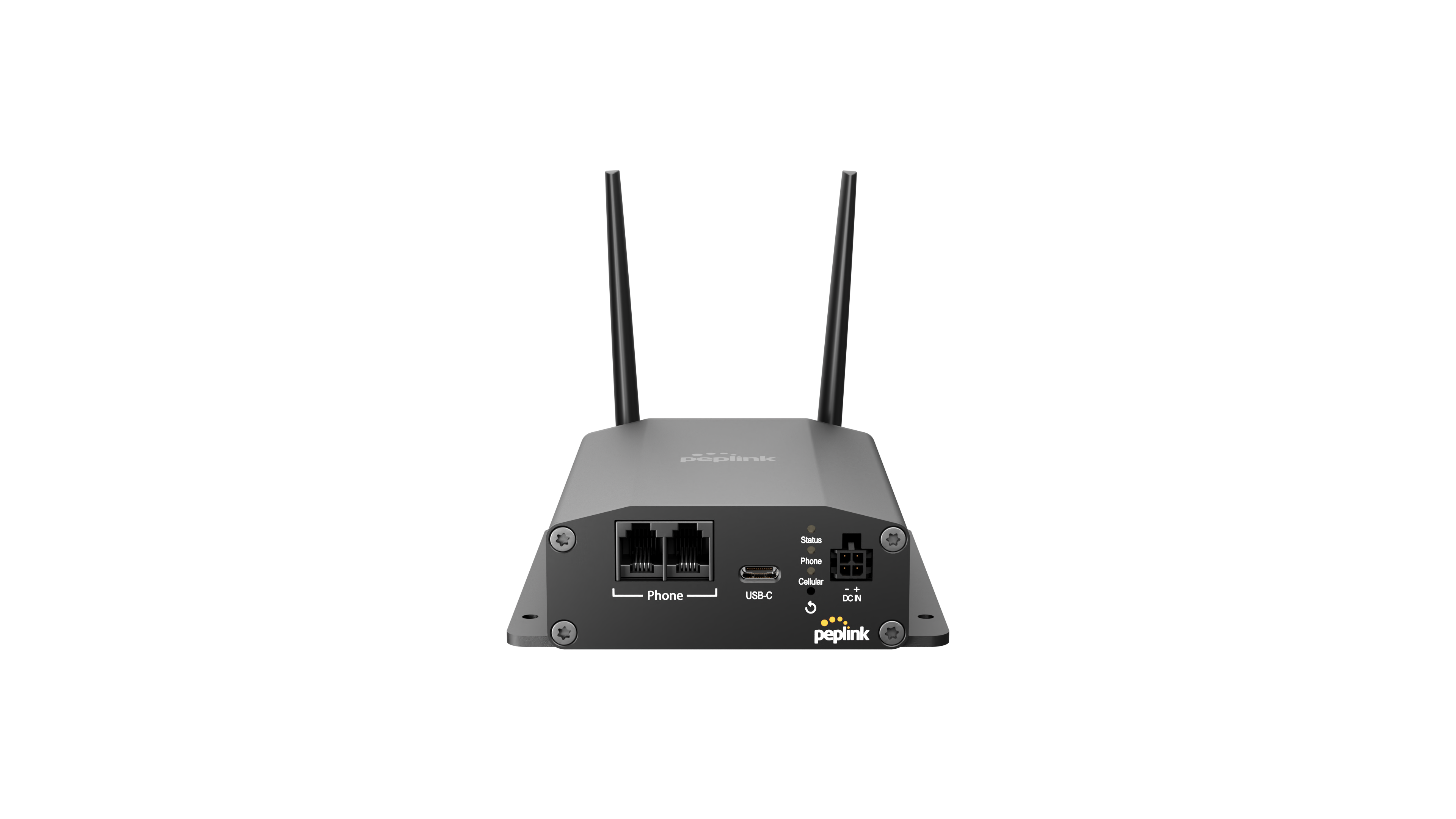 Peplink POTS Adapter 1x CAT 4 Americas & EMEA - AC Adapter & Antennas