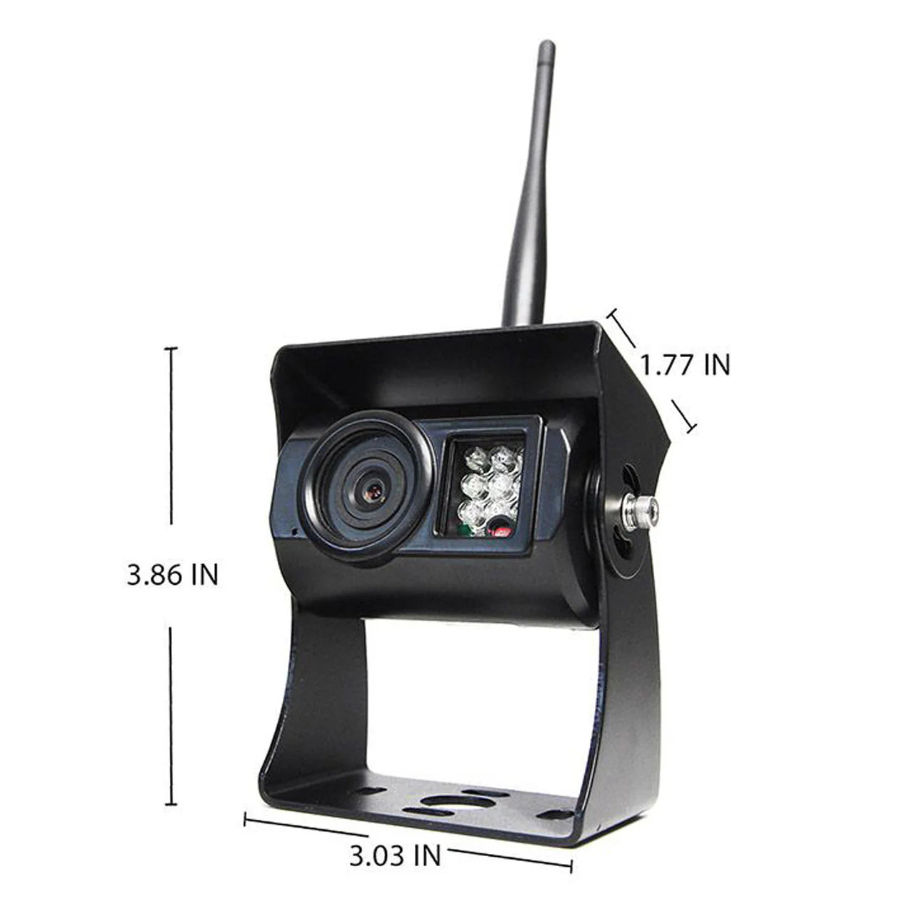 7" QV Monitor w/DVR, Both Side Cameras, RVS-Mount