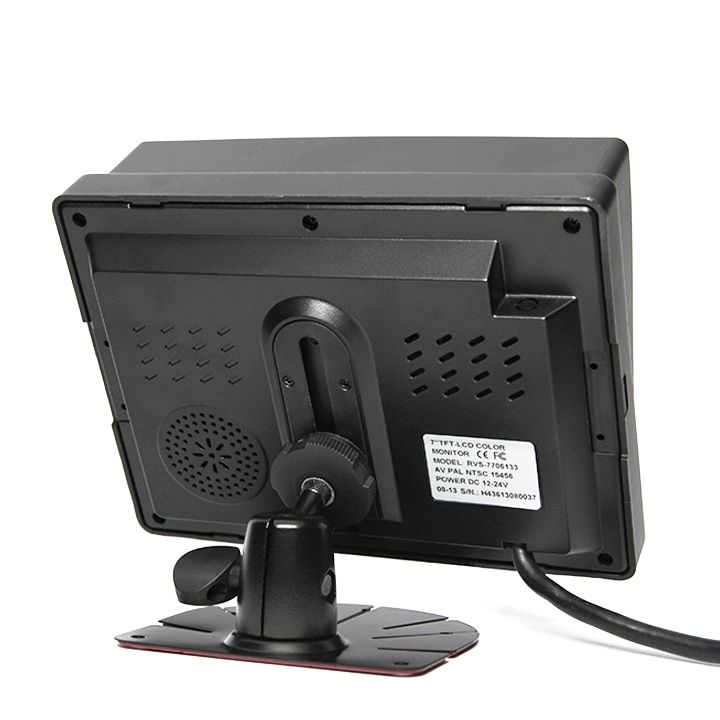 Backup Camera System with Heated Camera (9�� Quad View Monitor & 2 Heated Backup Cameras, 2 x 33ft Cables)