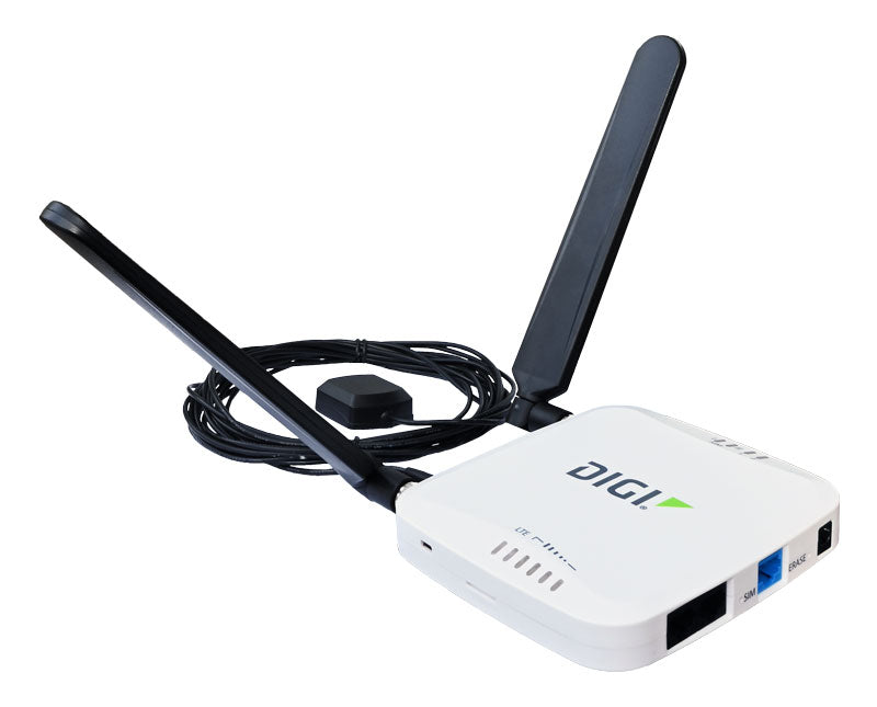 Digi EX15 - 2 port GigE; RF-45 RS232, US, No Wi-Fi; CAT 7; LTE-A / HSPA; AT&T, Verizon, Sprint; PTCRB