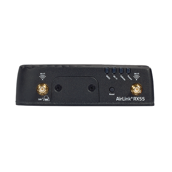 Routeur IoT industriel robuste Sierra Wireless Airlink RX55 4G LTE-A avec Edge Compute - Câble d&