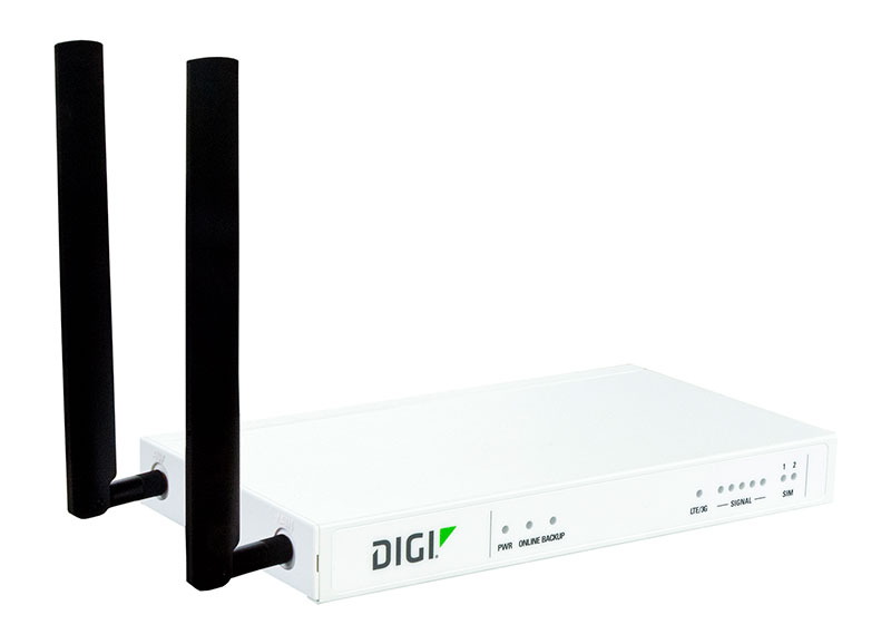Digi Connect IT 4 Remote Console Access Server (5402-RM); 4 Serial Ports, 2 10/100 Ports; CAT 4; LTE / HSPA; Certified Globally, international plug tips