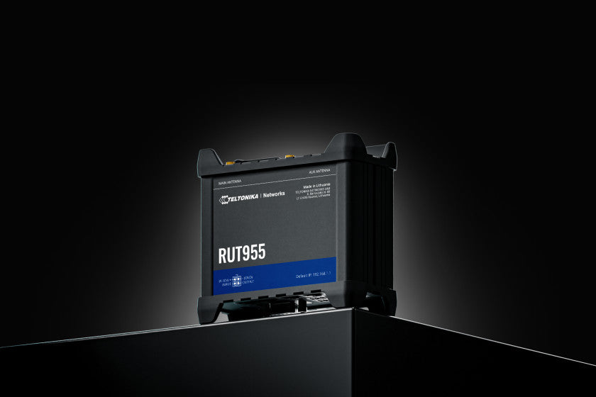 Teltonika RUT955W03660 - RUT955 LTE CAT4 with GNSS Router (All Carriers USA & Canada Excepte Verizon) with AC Adapter