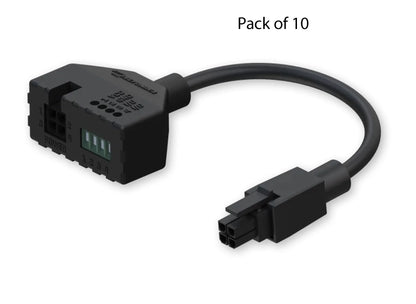 Teltonika PR5MEC21 4-Pin Power Adapter with I/O Access; for RUT200, RUT241, RUT240, TCR100, RUT950, RUT951, RUT956, RUT955, RUTX09, RUTX11, RUTX14, RUTX12, RUTXR1, RUT360 &amp; More Routers