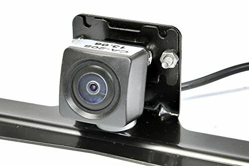 Rear View Safety License Plate Mounted Backup Camera, Cable, RCA Adapter (RVS-778)