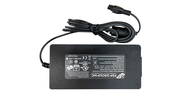 Power Supply, 12V, Small 2x3, C14, 1.8M (C13 line cord not included), -30C to 70C; Used with RX30-POE, RX30-MC