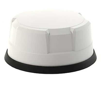 6001355 - 10in1 Dome Antenna - 4x5G/LTE, GNSS, 5xWi-Fi 2.4/5GHz, Bolt Mount, 5m, Fakra, White