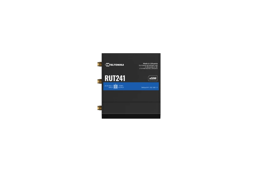 RUT241 INDUSTRIAL 4G eSIM™ ROUTER