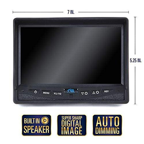 7&quot; Display, Backup Camera, Both Side Cameras, 66&